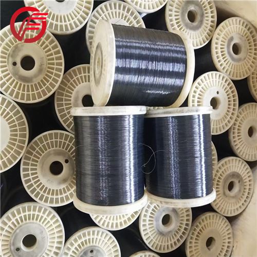 Black Surface Gr1 Titanium Wire on Spool For Wire Mesh Making